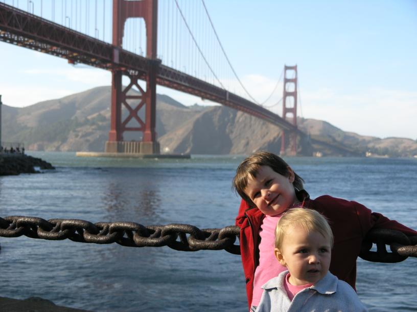 Ariane und Pia in San Francisco